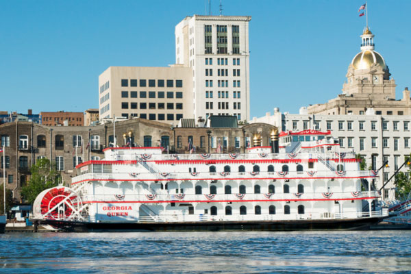 savannah riverboat cruise lunch